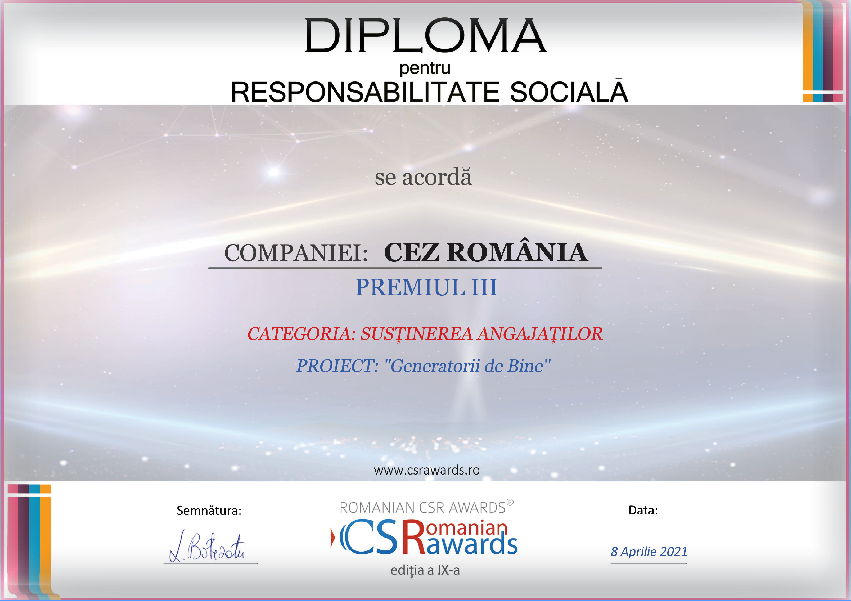 diplome cez romania