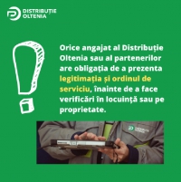 Distribuție Oltenia avertizează!