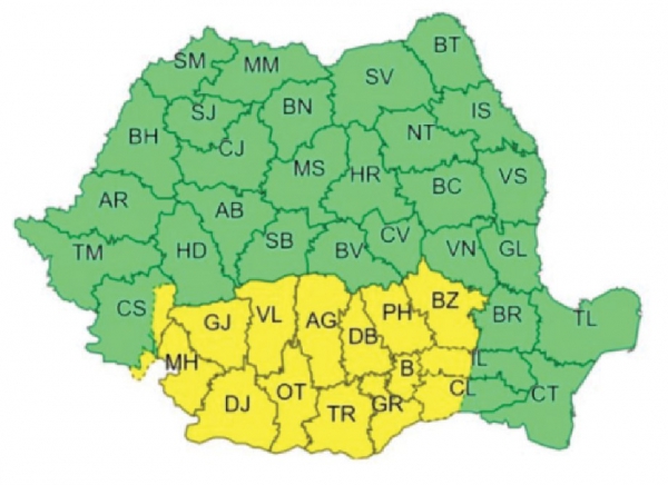 Iarna revine în forță!  Meteorologii anunță ninsori, vânt și vreme deosebit de rece