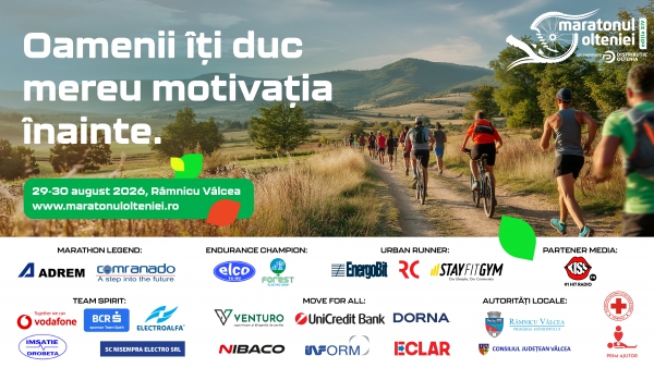 Peste 700 de participanți la Maratonul Olteniei 2026, ediția care a adus în premieră Hyathlon Hybrid Racing în România