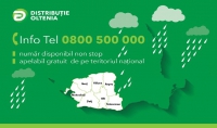 Distribuţie Oltenia informează: echipele operatorului sunt în permanenţă în teren pentru remedierea incidentelor provocate de condiţiile meteo deosebite în judeţele Argeş, Dolj, Gorj, Mehedinţi, Olt, Teleorman şi Vâlcea