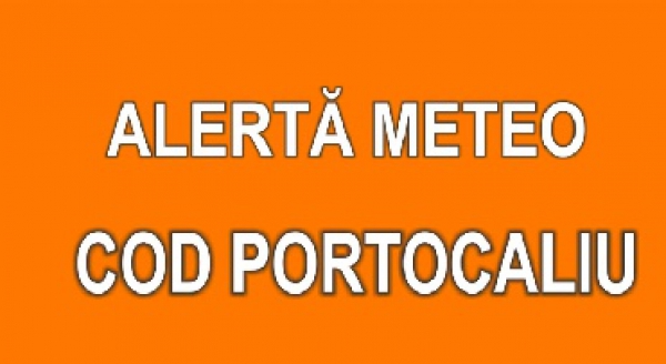 Alertă meteo în mai multe județe