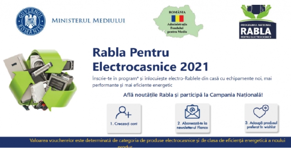 Bugetul primei etape a programului  „Rabla pentru electrocasnice”  a fost epuizat în mai puțin de 24 de ore