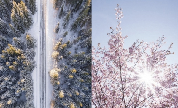 Val de aer tropical peste România, înainte de  Crăciun